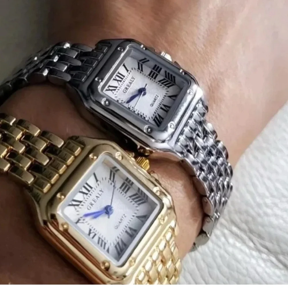 Panther Luxury Silver Women's Watch